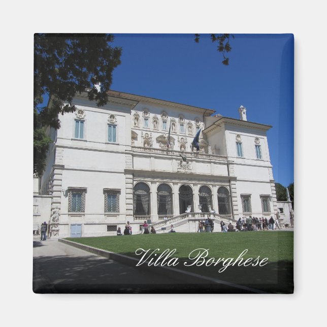 Íman Villa Borghezio, Roma, Itália (Frente)