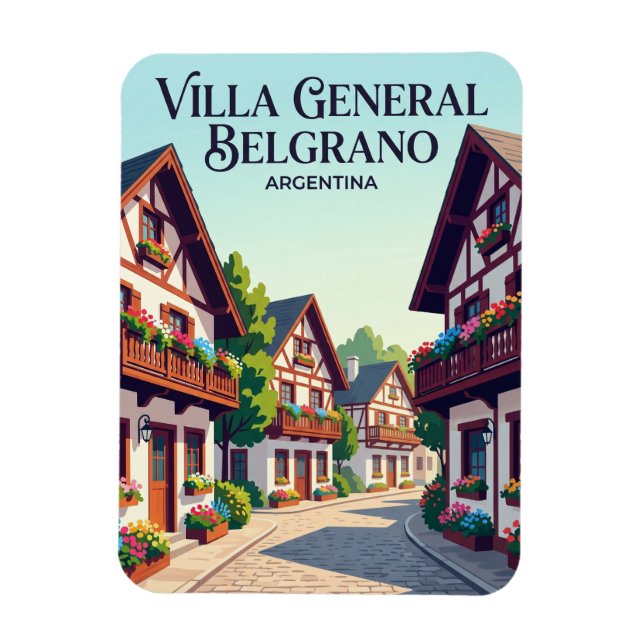 Íman Villa General Belgrano Argentina (Vertical)