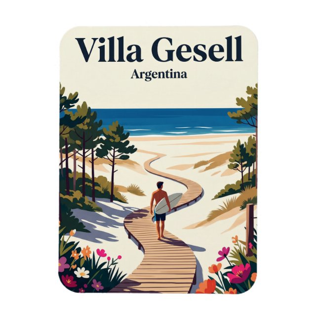 Íman Villa Gesell Argentina (Vertical)