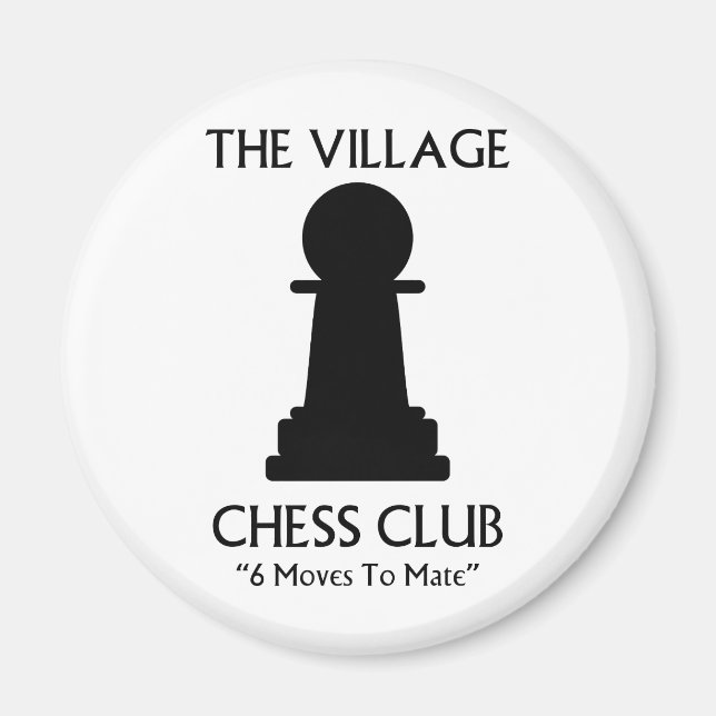 Íman Village Chess Club (Frente)