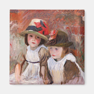 Íman Village Children, famosa trabalho de arte,