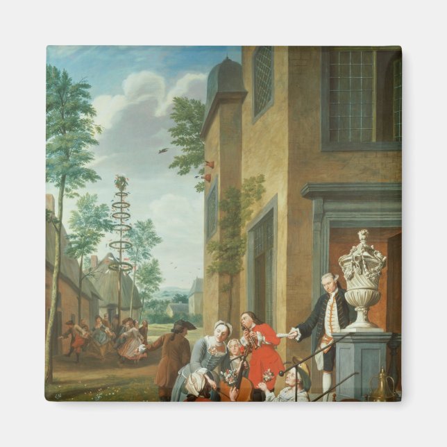 Íman Villagers Merrymaking (Frente)