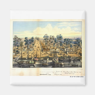 Íman Ville de Sacramento, 1849.