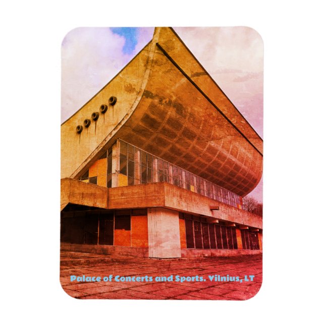 Íman Vilnius, LT Palácio Soviético de Concertos e Espor (Vertical)