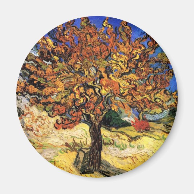 Íman Vincent Van Gogh - A Amoreira Arte Fina (Frente)