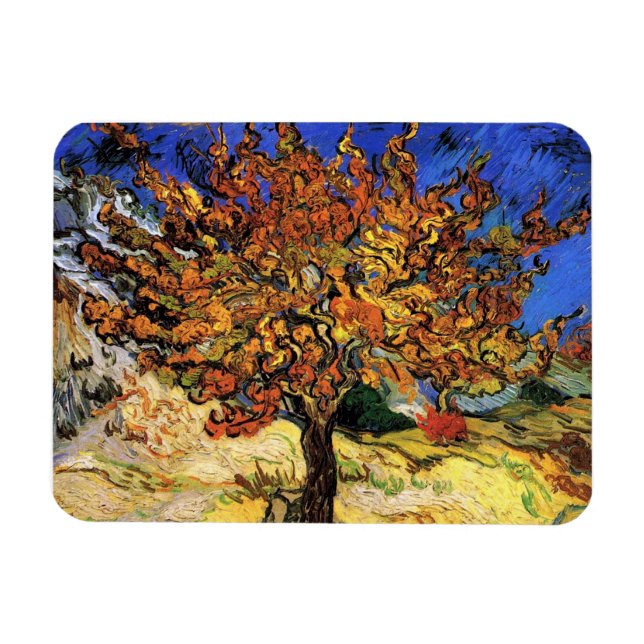 Íman Vincent Van Gogh - A Amoreira Arte Fina (Horizontal)