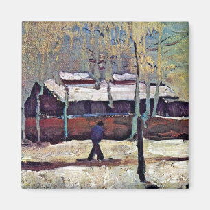 Íman Vincent Van Gogh - A Antiga Estação em Eindhoven