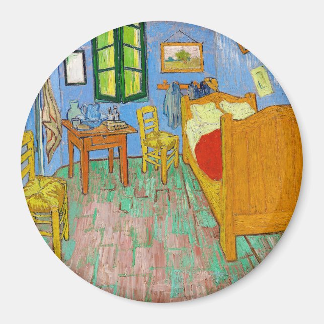 Íman Vincent Van Gogh A Câmara em Arles (Frente)