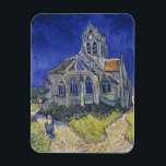 Íman Vincent Van Gogh, a Igreja dos Auvers<br><div class="desc">Vincent Van Gogh - A Igreja em Auvers,  1890.</div>