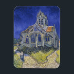 Íman Vincent Van Gogh, a Igreja dos Auvers<br><div class="desc">Vincent Van Gogh - A Igreja em Auvers,  1890.</div>
