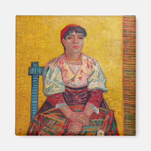 Íman Vincent Van Gogh - A Mulher Italiana (Frente)