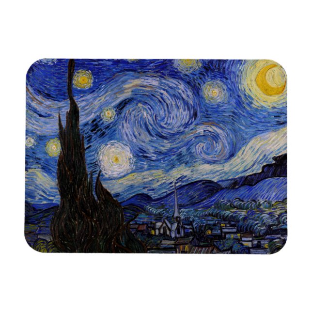 Íman Vincent Van Gogh - A noite de Starry (Horizontal)