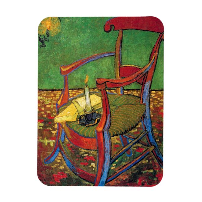 Íman Vincent Van Gogh - A Poltrona de Paul Gauguin (Vertical)