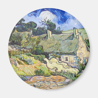 Íman Vincent Van Gogh - Algodão com Telhados