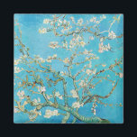 Íman Vincent van Gogh - Almond Blossom<br><div class="desc">Flor de amêndoa / Ramificações com Flor de Amêndoa - Vincent van Gogh,  Oil on Canvas,  1890</div>