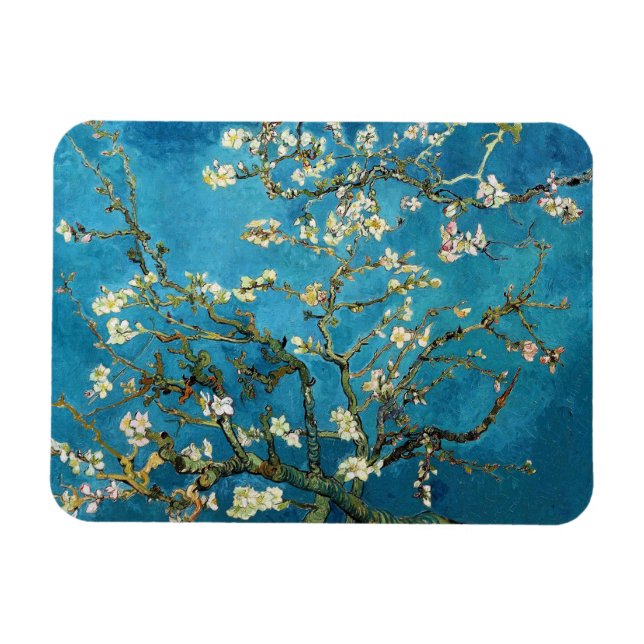 Íman Vincent van Gogh, Almond Tree florescente (Horizontal)