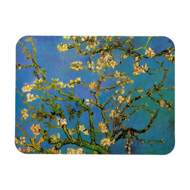 Íman Vincent van Gogh - Amendoeira em Flor (Horizontal)