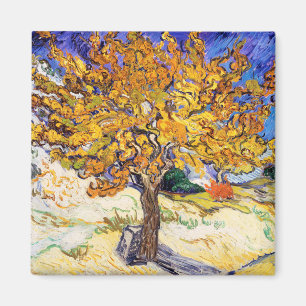 Íman Vincent Van Gogh Árvore de Amora Arte Fino