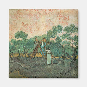 Íman Vincent van Gogh as máquinas desbastadoras