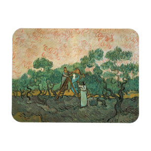 Íman Vincent van Gogh as máquinas desbastadoras