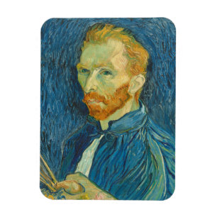 Íman Vincent van Gogh Autorretrato, 1889