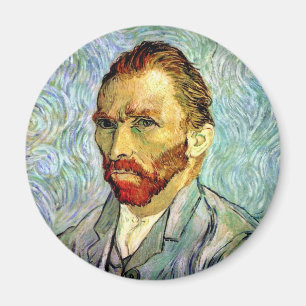 Íman Vincent Van Gogh - Autorretrato Verde Arte Fina