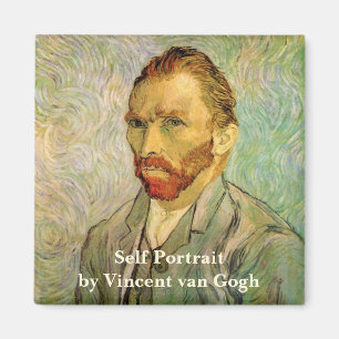 Íman Vincent van Gogh autorretrato, Vintage Fine Art