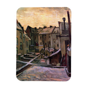 Íman Vincent Van Gogh - Backyards Of Old Houses