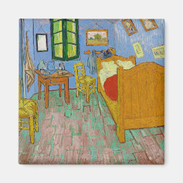 Íman Vincent Van Gogh Bedroom. Impressionismo