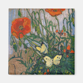 Íman Vincent van Gogh - Borboletas e papagaios
