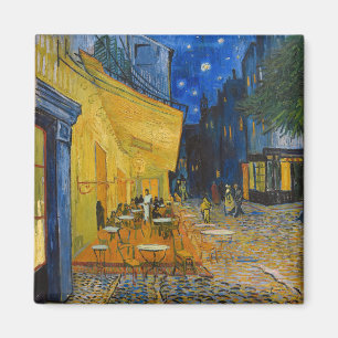 Íman Vincent van Gogh - Cafe Terrace à Noite