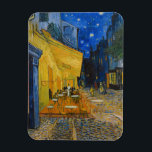 Íman Vincent van Gogh - Cafe Terrace à Noite<br><div class="desc">Cafe Terrace no Place du Forum na Noite - Vincent van Gogh,  1888</div>