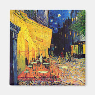 Íman Vincent Van Gogh - Café Terrace À Noite Bons Art