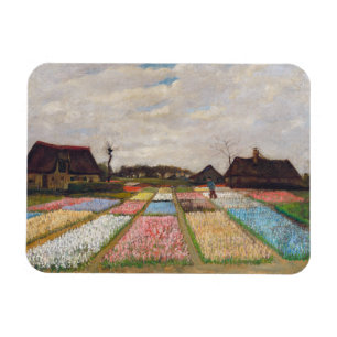 Íman Vincent van Gogh - Canteiros de Flores na Holanda