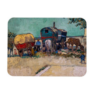 Íman Vincent van Gogh - Caravanas, Acampamento Cigano p