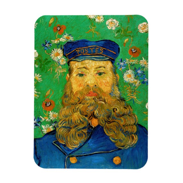 Íman Vincent Van Gogh - Carteiro Joseph Roulin (Vertical)
