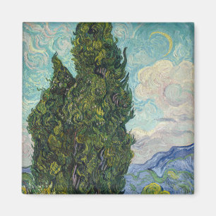 Íman Vincent van Gogh - Ciprestes