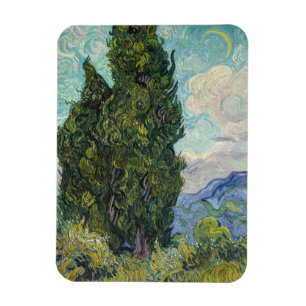 Íman Vincent van Gogh - Ciprestes