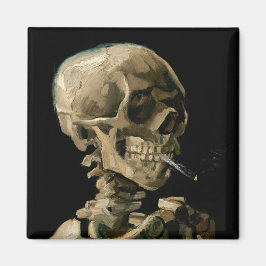 Íman Vincent van Gogh - Crânio com cigarro queimado