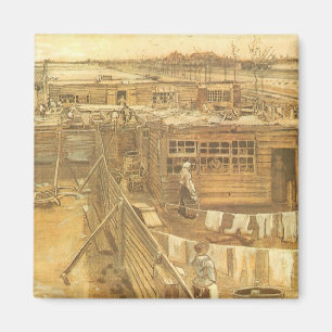 Íman Vincent van Gogh - Estaleiro e Lavanderia