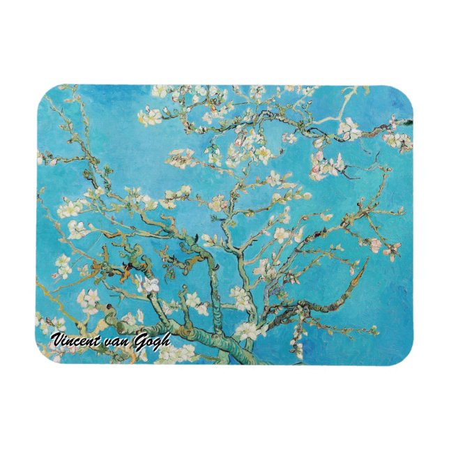 Íman Vincent van Gogh - Flor de Amendoeira (Horizontal)
