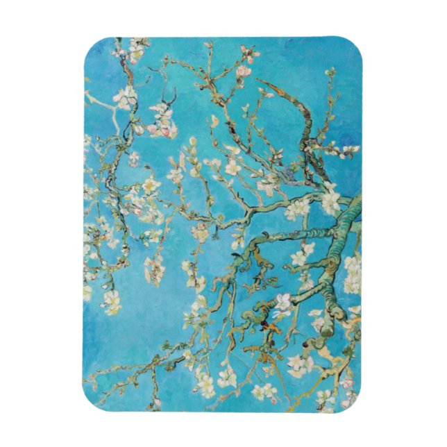 Íman Vincent van Gogh Flores de Amendoeira, (Vertical)