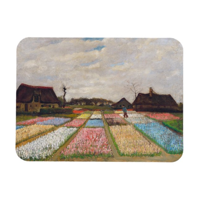 Íman Vincent van Gogh - Flores na Holanda (Horizontal)