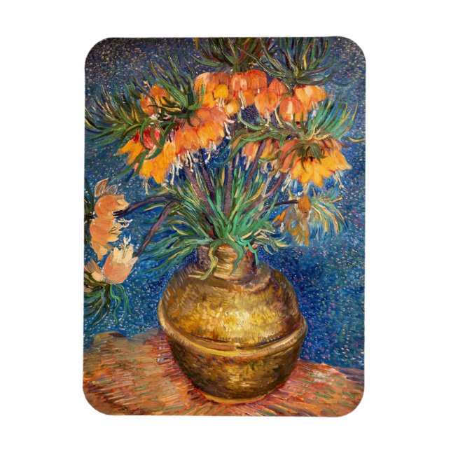 Íman Vincent van Gogh - Fritilárias Imperiais (Vertical)
