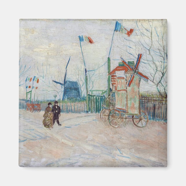 Íman Vincent van Gogh - Impasse des Deux Freres (Frente)