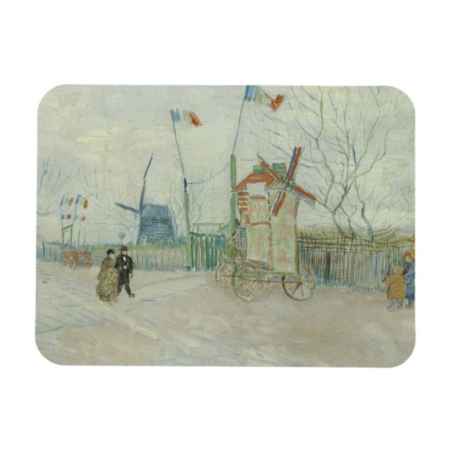 Íman Vincent van Gogh - Impasse des Deux Freres (Horizontal)
