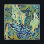 Íman Vincent van Gogh Imperor Moth<br><div class="desc">Imperador Moth pintado por Vincent van Gogh em 1889.</div>