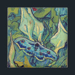 Íman Vincent van Gogh Imperor Moth<br><div class="desc">Imperador Moth pintado por Vincent van Gogh em 1889.</div>