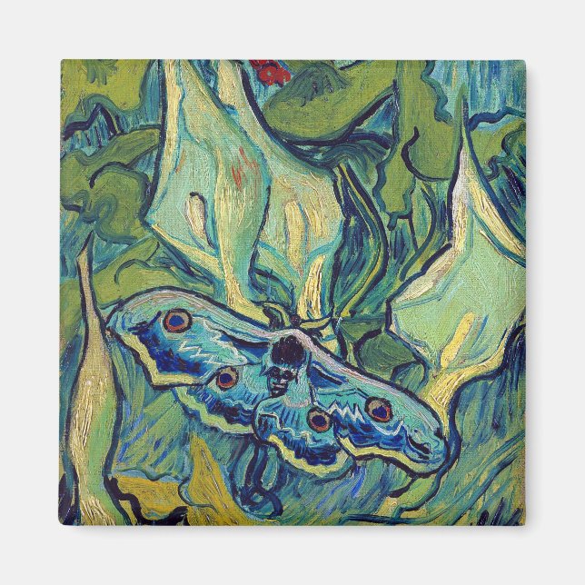 Íman Vincent van Gogh Imperor Moth (Frente)