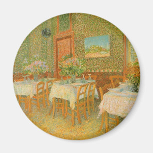 Íman Vincent van Gogh - Interior de um Restaurante